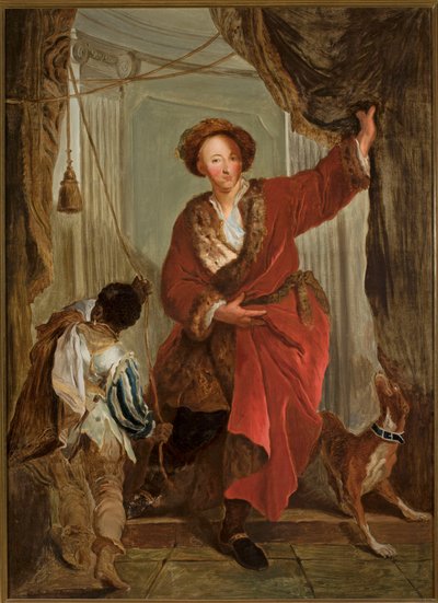 Muotokuva Friedrich Ernst von Knyphausenista (1678-1731) tekijältä Antoine Pesne