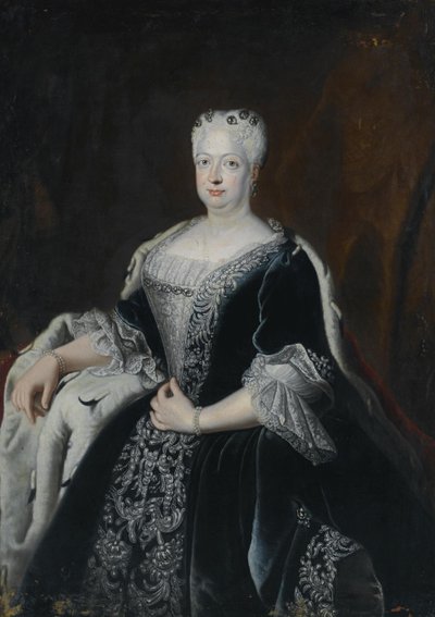 Sophia Dorothea Hannoverista 1687-1757, Preussin kuningatar puoliso tekijältä Antoine Pesne School