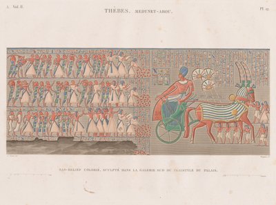 Description of Egypt: Thebes. Medynet-Abou, Vol. II, Pl. 12 tekijältä Antoine Phelippeaux