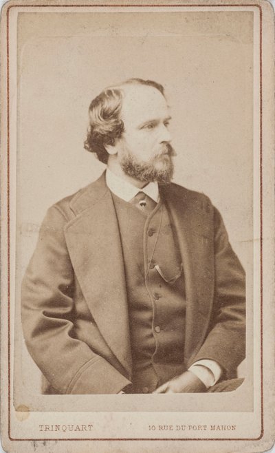 Muotokuva tanssijasta, koreografista ja balettimestarista Paul Taglionista 1808-1884, n. 1860. tekijältä Antoine Rene Trinquart