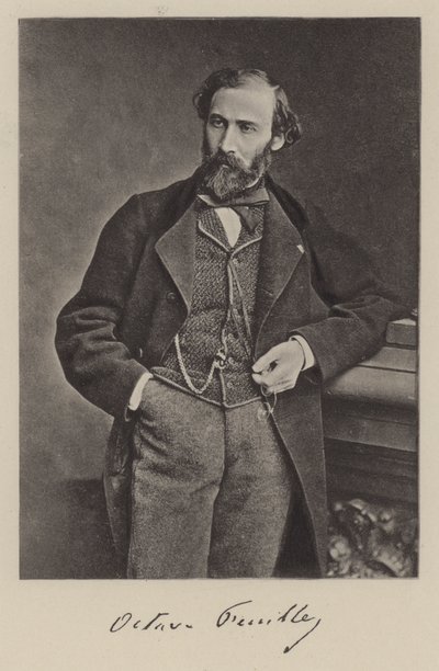Octave Feuillet, ranskalainen kirjailija ja näytelmäkirjailija (m/w kuva) tekijältä Antoine Samuel Adam Salomon