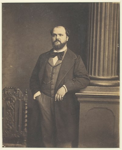 Nimetön (Man Standing, en Face) tekijältä Antoine Samuel Adam Salomon