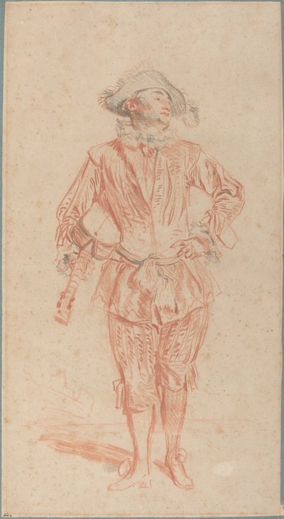 Mezzetin tekijältä Antoine Watteau