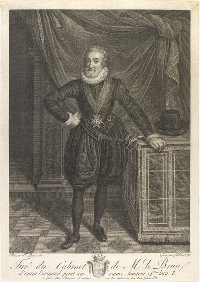 Henri IV:n muotokuva, 1760-luku tekijältä Antoine de Marcenay Ghuy