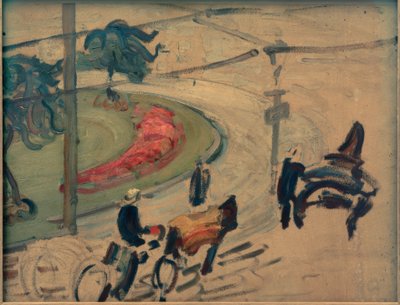 Mökkipysäkki Bremenissä tekijältä Anton Albers d. J.