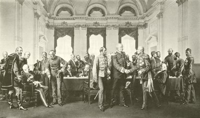 Berliinin konferenssi (syväpaino) tekijältä Anton Alexander von Werner