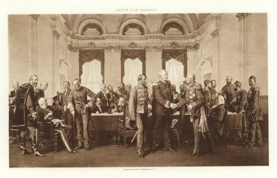 Berliinin kongressi 1878 (syväpaino) tekijältä Anton Alexander von Werner