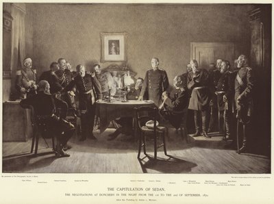 Sedanin antautuminen tekijältä Anton Alexander von Werner