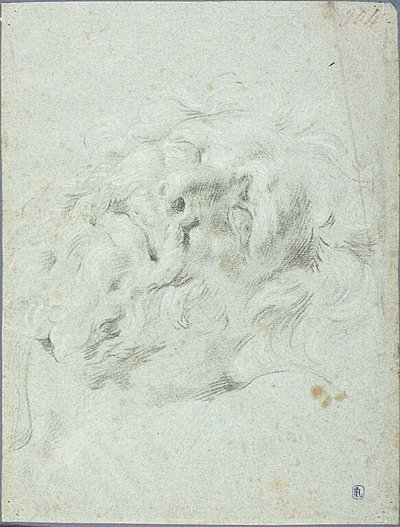 Laocoon Groupin pää tekijältä Anton Domenico Gabbiani