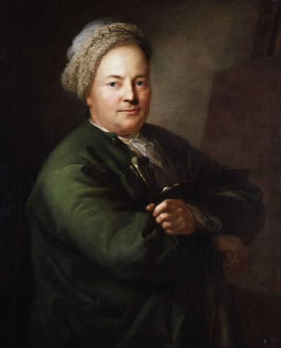 Taidemaalari Christian Wilhelm Ernst Dietrich tekijältä Anton Graff