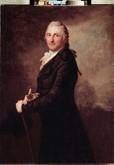 ""Gogulin (tai Goguelin), ranskalaisen sotilaan ja poliitikon George Leopoldin muotokuva" Anton Graffin (1736-1813) maalaus 1796 Koko 130x95 cm Eremitaaši, Pietari tekijältä Anton Graff