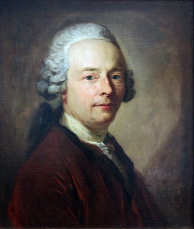 Karl Wilhelm Ramlerin (1725-1798) muotokuva. tekijältä Anton Graff
