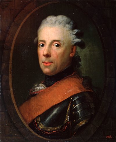 Muotokuva Preussin prinssi Henrikistä, 1700-luku. tekijältä Anton Graff