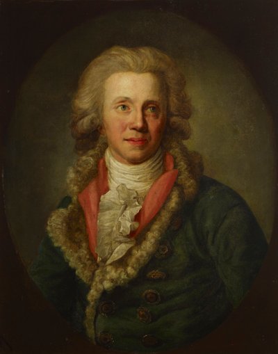 Näyttelijä Christian Wilhelm Opitzin muotokuva 1756-1810. tekijältä Anton Graff