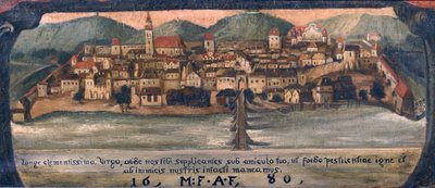 Slovenian: Maribor noin 1861 tekijältä Anton Gvajc