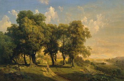 Unter den Linden (iltamaisema) tekijältä Anton Hansch