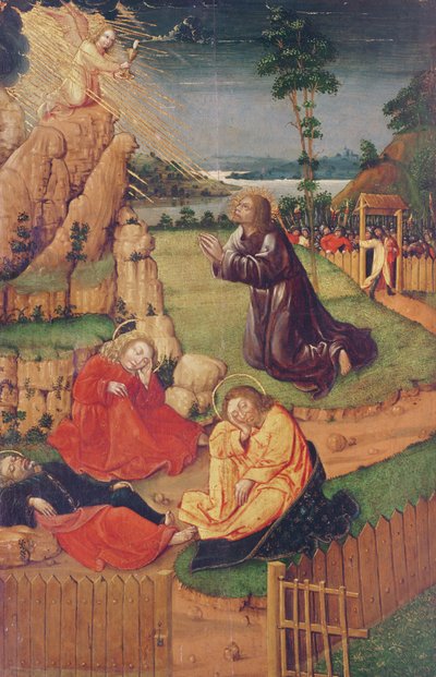 Jeesus öljypuutarhassa, kohtauksista Kristuksen elämästä tekijältä Anton Henkel