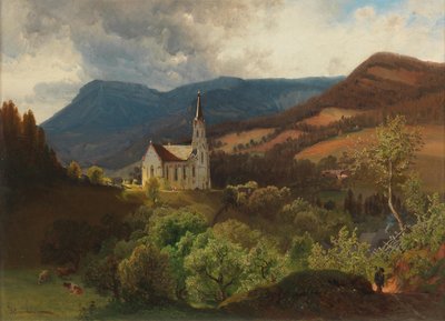 Anton Hlavacek Bergkirche tekijältä Anton Hlavacek