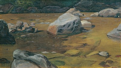 kiviä purossa tekijältä Anton Josef von Kenner