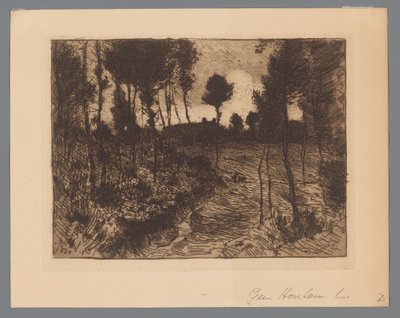 Metsätie yöllä tekijältä Anton L. Koster