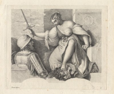 Tuomari Judith, 1760. tekijältä Anton Maria Zanetti