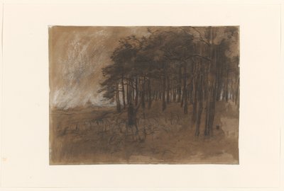 metsän reuna tekijältä Anton Mauve