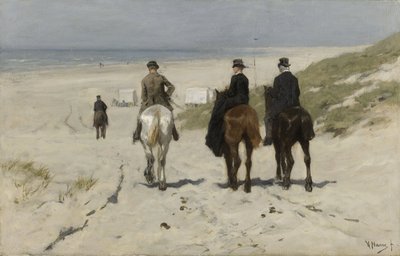 Aamuajelu pitkin rantaa tekijältä Anton Mauve