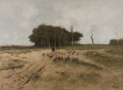 Heathissa lähellä Larenia Heide Larenissa tekijältä Anton Mauve