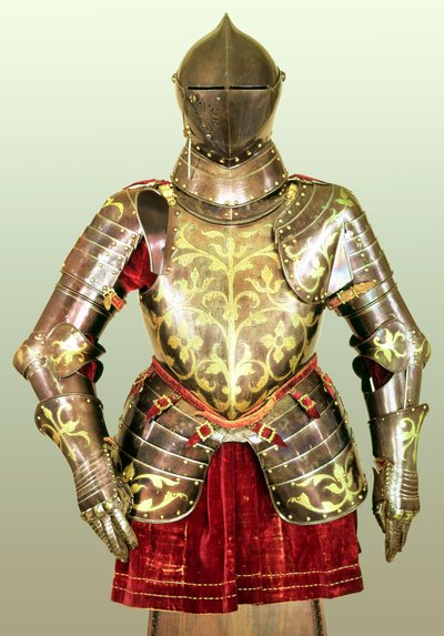 Suit of Armor tehty Christian I:lle tekijältä Anton Peffenhauser