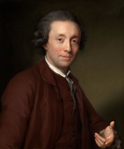 Valtionministerin, paroni Wilhelm von Edelsheimin muotokuva tekijältä Anton Raphael Mengs