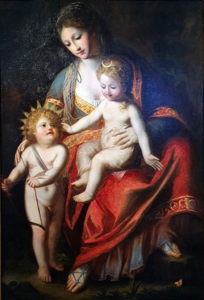 Latona ja hänen lapsensa Apollo ja Diana tekijältä Anton Raphael Mengs