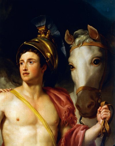 Perseus ja Andromeda, Anton Raphael Mengs, yksityiskohta tekijältä Anton Raphael Mengs