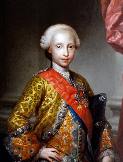 Antonio Pascualin muotokuva Borbonista ja Wettinistä (House tekijältä Anton Raphael Mengs