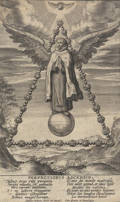 Perfectionis Ascensio, Pyhän Johanneksen elämästä Risti, 1622-24. tekijältä Anton Wierix