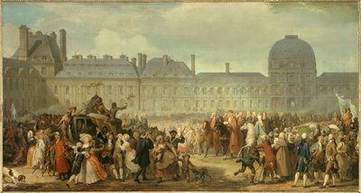 Versaillesin sopimuksen julkaiseminen Tuileries