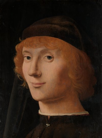 Nuoren miehen muotokuva, n. 1470. tekijältä Antonello da Messina