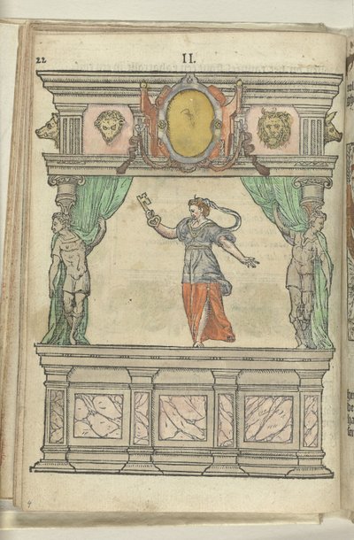 Draama Cybelen kanssa, 1578 tekijältä Antoni van Leest