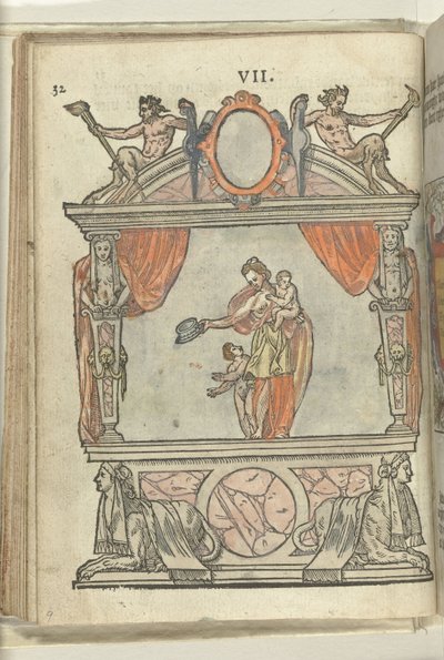 Lavastus rakkauden personoinnissa (Charitas), 1578 tekijältä Antoni van Leest