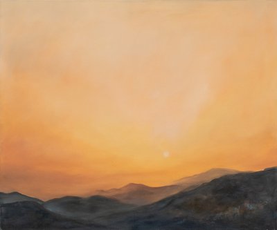 Afrikan hiekka, Andalusia, 2002 (öljy kankaalle) tekijältä Antonia Myatt