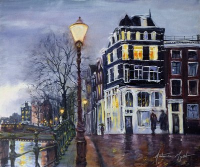 Hämärässä, Amsterdamissa, 1999 tekijältä Antonia Myatt