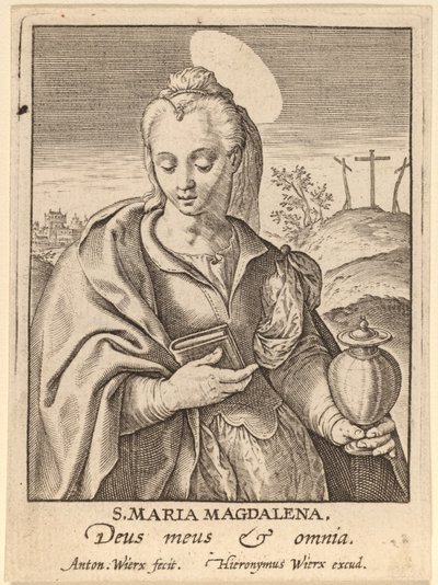 S. Maria Magdalena tekijältä Antonie Wierix