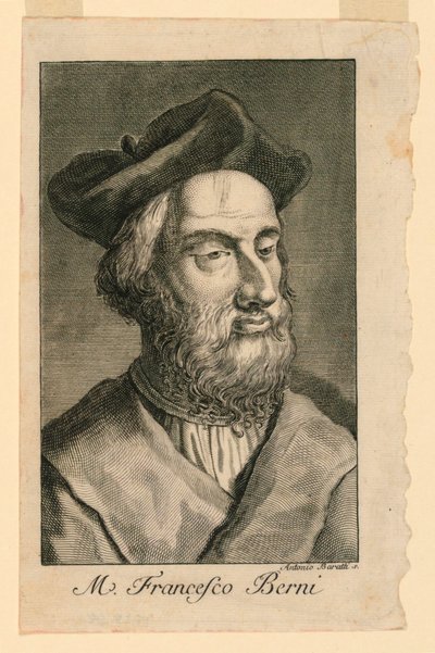 Francesco Bernin (n. 1497-1535) muotokuva tekijältä Antonio Baratta