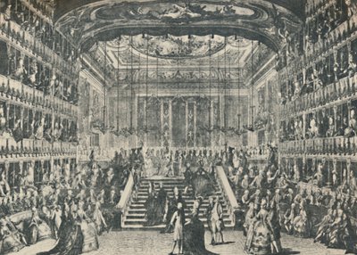 Venäjän suurherttuan ja herttuattaren vastaanotto, 1782, 1925. tekijältä Antonio Baratta