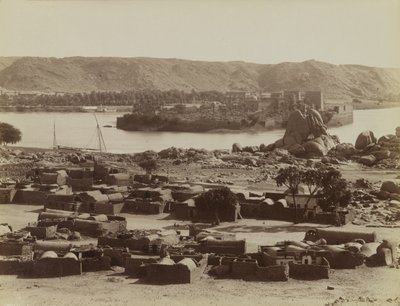 Philae, näkymä etelästä tekijältä Antonio Beato