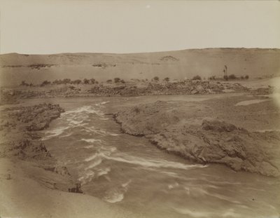 Rapids Niilin kaihissa, Egyptissä tekijältä Antonio Beato