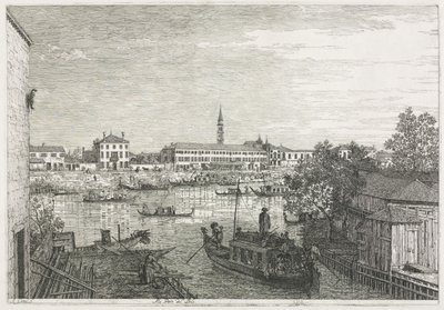 Näkymät: Dolon satama tekijältä Antonio Canaletto