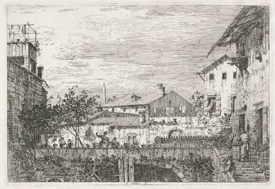 Näkymät: Terassi tekijältä Antonio Canaletto