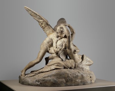 Amor ja Psyche, 1794 (kipsi) tekijältä Antonio Canova