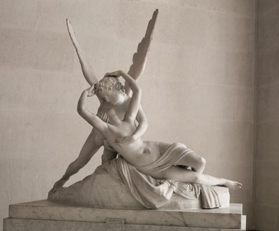 Eros ja Psyche ... tekijältä Antonio Canova