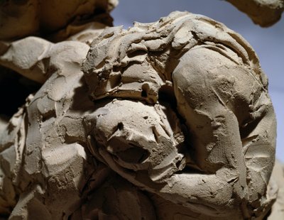 Eeva ja Abel, yksityiskohta Adamista ja Eevasta, jotka löysivät Abelin ruumiin tekijältä Antonio Canova